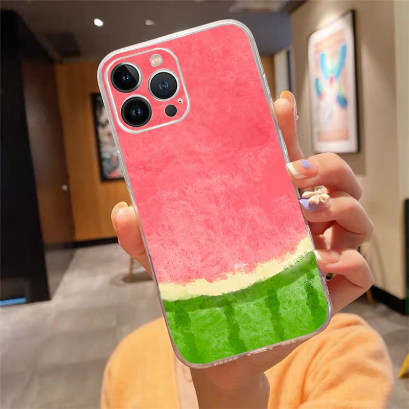 Phone Case Carcasa Funda For iPhone 17 Pro Max Air 16 15 14 13 Pro Max 15 16 Pro 15Plus Fruit Watermelon Case
Phone Case Carcasa Funda For iPhone 17 Pro Max Air 16 15 14 13 Pro Max 15 16 Pro 15Plus Fruit Watermelon Case