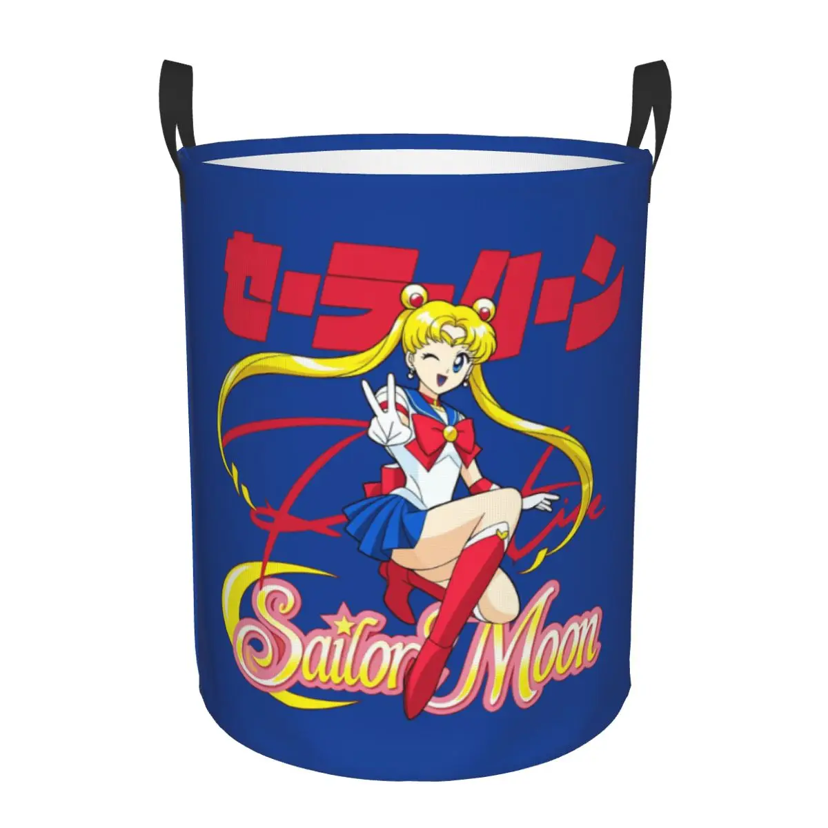 Cartoon Girl Sailor Moon Laundry Basket Foldable Anime Clothes Hamper for Household Clothes Storage Organization
Cartoon Girl Sailor Moon Laundry Basket Foldable Anime Clothes Hamper for Household Clothes Storage Organization