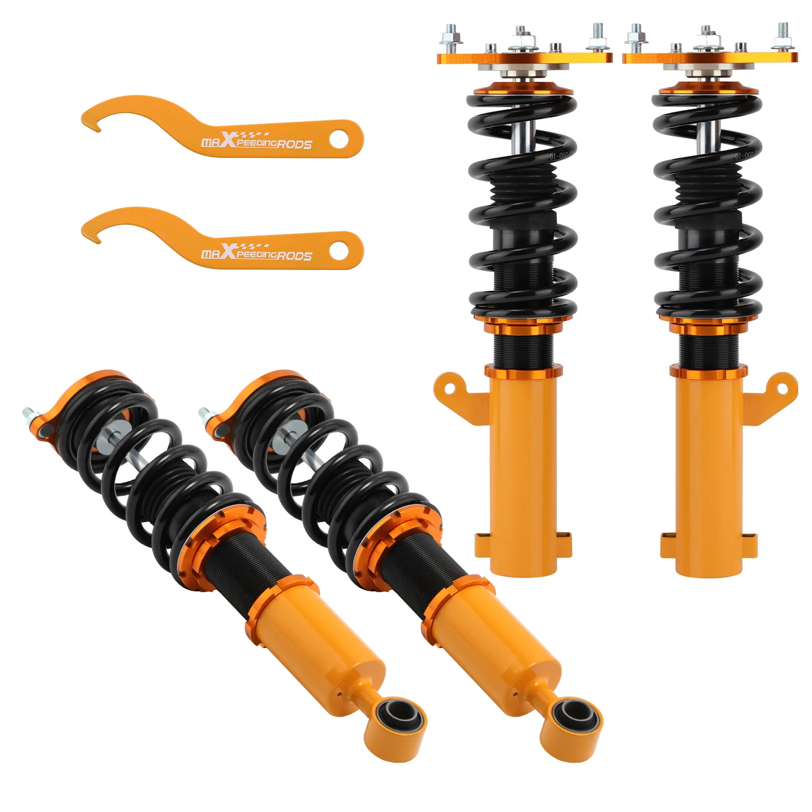 MaXpeedingrods Adjustable Coilovers Struts Kit for Mitsubishi Eclipse 2000-05 Coilovers Suspension Shocks
MaXpeedingrods Adjustable Coilovers Struts Kit for Mitsubishi Eclipse 2000-05 Coilovers Suspension Shocks