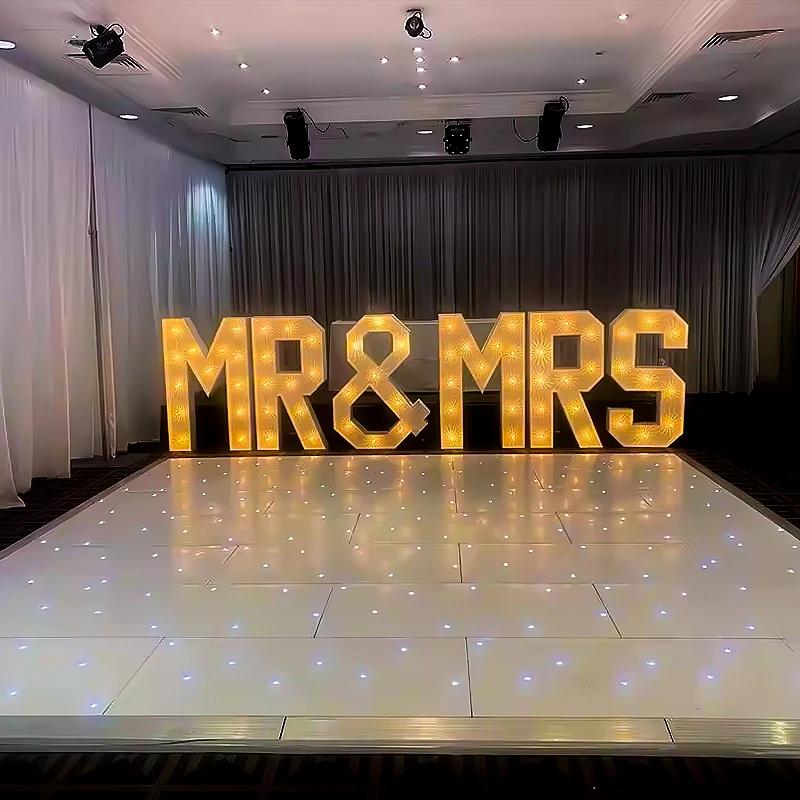 White Glossy LED Starry Dance Floor Tiles for Wedding Stage Deceration
White Glossy LED Starry Dance Floor Tiles for Wedding Stage Deceration