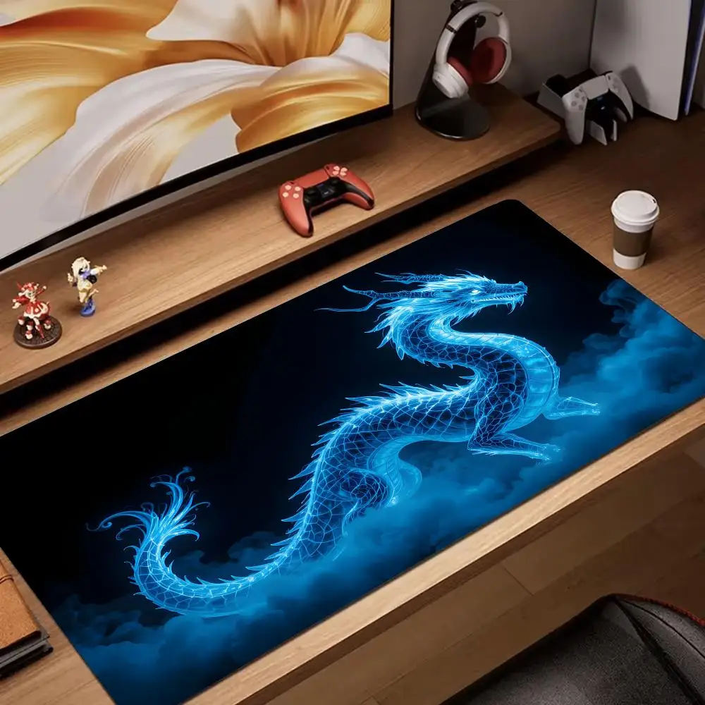 Blue dragon playmat Mouse Pad rubber anti-slip Desk Mat pc accessories Gaming mat keypad mousepad suitable for work and game
Blue dragon playmat Mouse Pad rubber anti-slip Desk Mat pc accessories Gaming mat keypad mousepad suitable for work and game