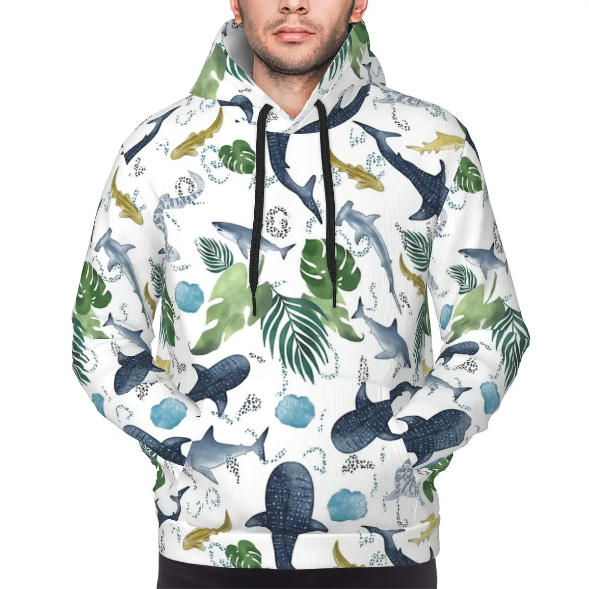 Толстовка с капюшоном Shark Reef, пуловер в стиле Харадзюку, осень-зима, мужская и женская толстовка, топы с длинными рукавами
Толстовка с капюшоном Shark Reef, пуловер в стиле Харадзюку, осень-зима, мужская и женская толстовка, топы с длинными рукавами