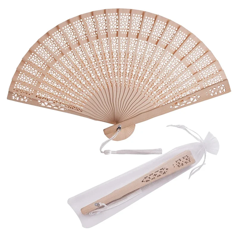 BHTS-20 Sets Wooden Folding Fan Favors Wooden Fan With Gift Bags And Thank You Tag And Tassels
BHTS-20 Sets Wooden Folding Fan Favors Wooden Fan With Gift Bags And Thank You Tag And Tassels