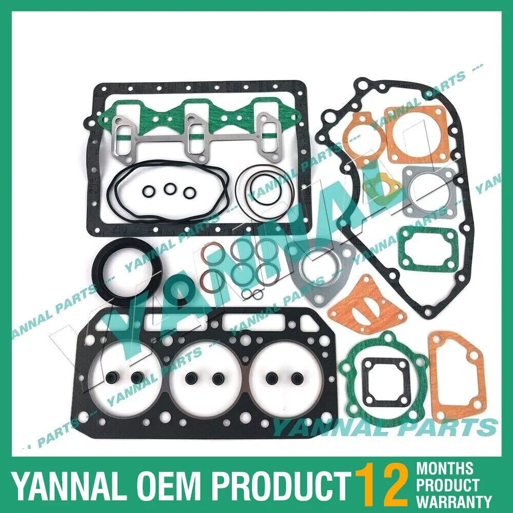New For Yanmar 3T84 3D84-1 Full Gasket Kit
New For Yanmar 3T84 3D84-1 Full Gasket Kit