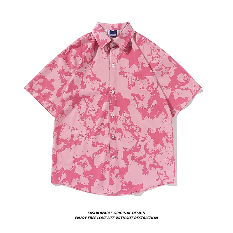 Hawaii Flower Men's Casual Shirt Loose Fit Quick Dry Half Sleeve Beach Vacation Top Polyester Fiber Standard Style Short Sleeve
Hawaii Flower Men's Casual Shirt Loose Fit Quick Dry Half Sleeve Beach Vacation Top Polyester Fiber Standard Style Short Sleeve