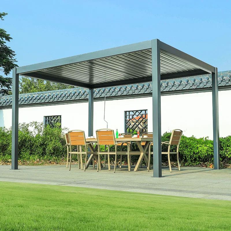 df- Arrival Outdoor Waterproof Square Adjustable Shutter Aluminum Louver Gazebo Modern Outdoor Roof Pergola Outdoor Furniture!
df- Arrival Outdoor Waterproof Square Adjustable Shutter Aluminum Louver Gazebo Modern Outdoor Roof Pergola Outdoor Furniture!