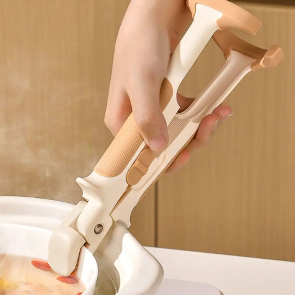 Non-Slip Anti Scald Bowl Holder Silicone Handle Heat-Resistant Dish Gripper Thickened Heat Insulation Pot Holder Clamp
Non-Slip Anti Scald Bowl Holder Silicone Handle Heat-Resistant Dish Gripper Thickened Heat Insulation Pot Holder Clamp
