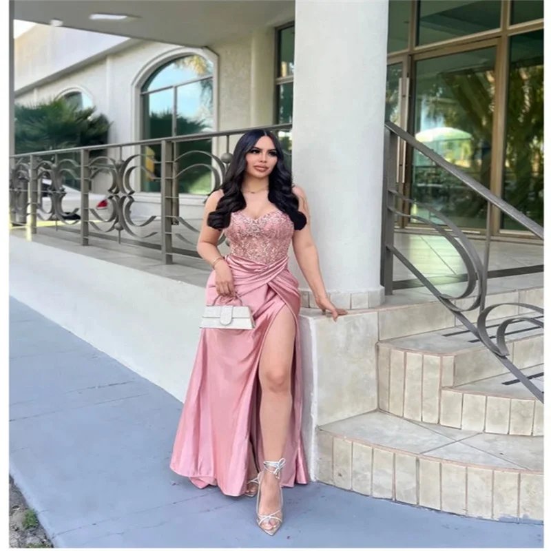 Элегантные платья для выпускного вечера без рукавов длиной до пола, атласные платья трапециевидной формы с бретельками فساتين السهرة
Элегантные платья для выпускного вечера без рукавов длиной до пола, атласные платья трапециевидной формы с бретельками فساتين السهرة