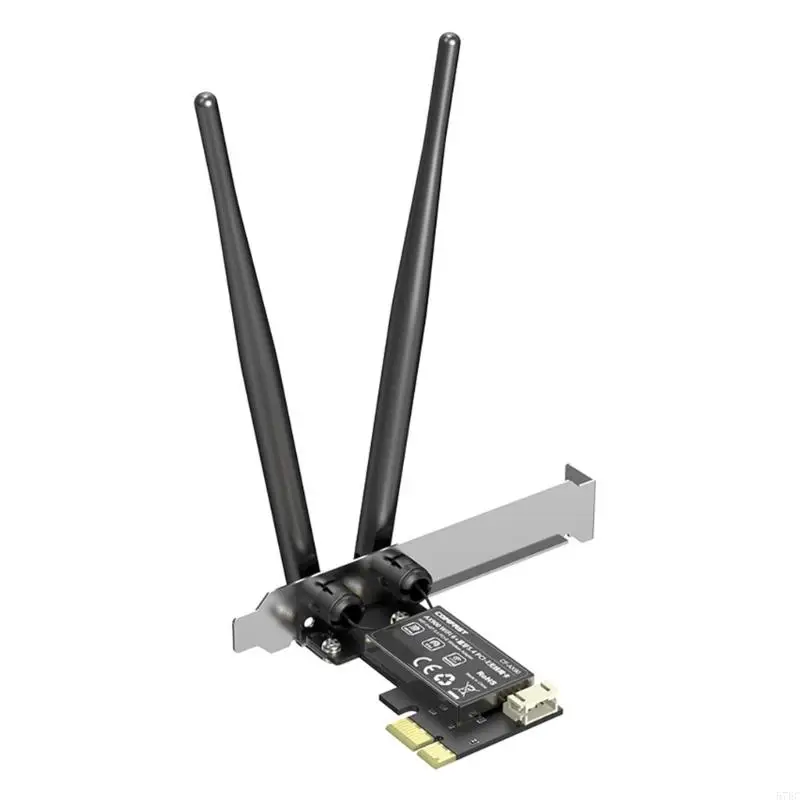 2,4/5,8 ГГц двух полосовой адаптер PCIe Wi-Fi 6 с Bluetooth-совместимыми антеннами 5,4 и 2x3dbi Hians для игрового ПК
2,4/5,8 ГГц двух полосовой адаптер PCIe Wi-Fi 6 с Bluetooth-совместимыми антеннами 5,4 и 2x3dbi Hians для игрового ПК