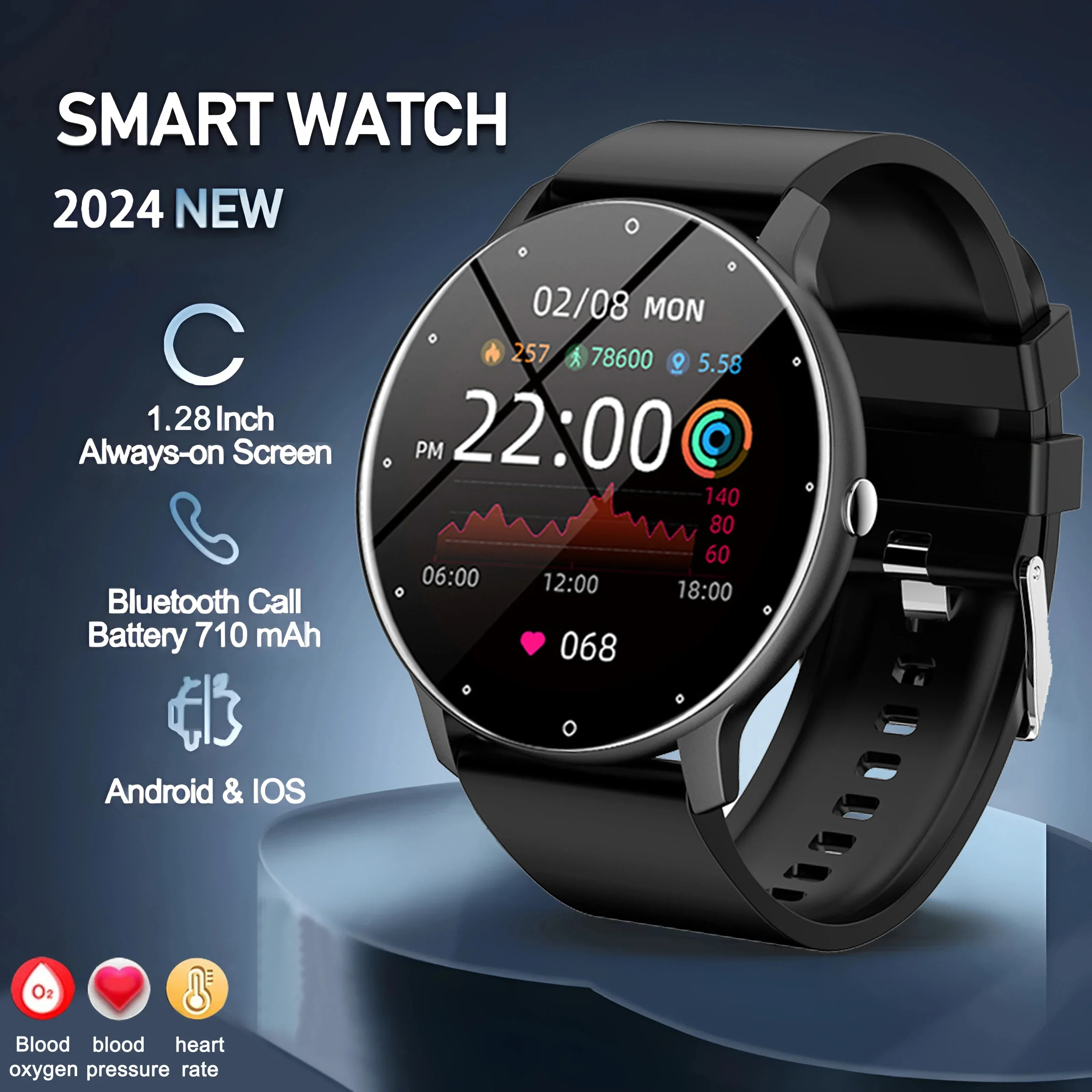 Original Factory ZL02 For Xiaomi SmartWatch Women Men Full Touch Screen Bluetooth 5.2 Call Waterproof GPS Sports Fitness Tracker
Original Factory ZL02 For Xiaomi SmartWatch Women Men Full Touch Screen Bluetooth 5.2 Call Waterproof GPS Sports Fitness Tracker