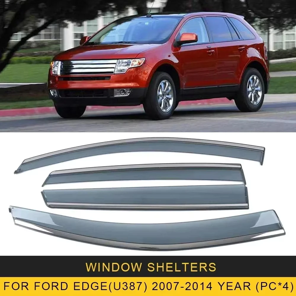 Chrome Strips Rain Guards for FORD EDGE Endura 2007-2019 Window Visor Wind Deflectors Door Visor Vent Shades Ventvisor
Chrome Strips Rain Guards for FORD EDGE Endura 2007-2019 Window Visor Wind Deflectors Door Visor Vent Shades Ventvisor