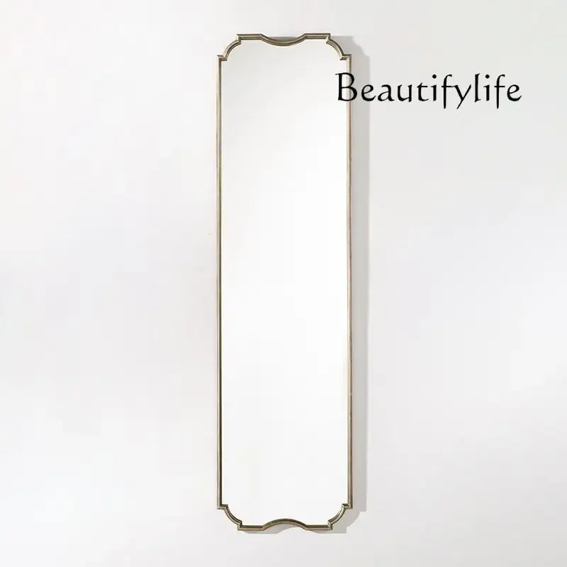 French retro full body mirror living room wall decorative mirror dining room background art entrance floor mirror
French retro full body mirror living room wall decorative mirror dining room background art entrance floor mirror