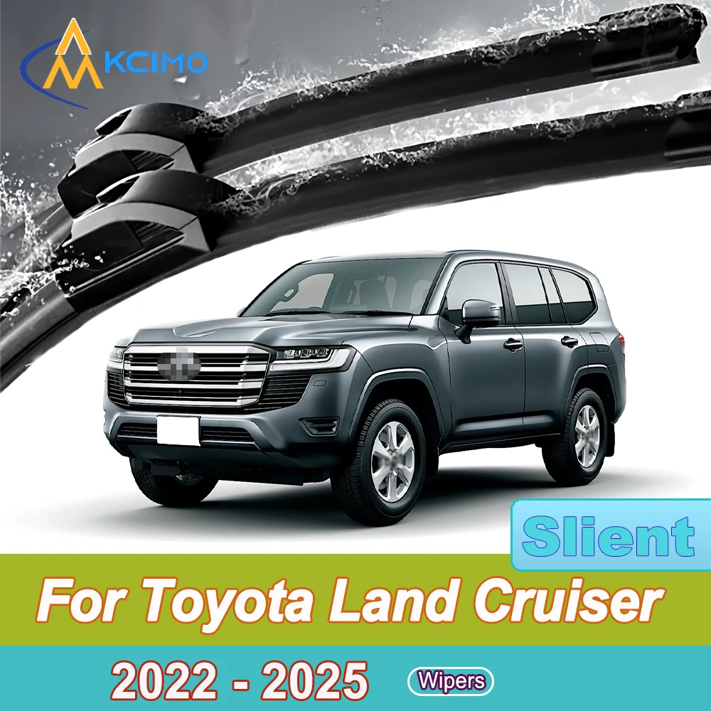 2pcs Quiet Beam Wiper Blades for Toyota Land Cruiser J300 2022-2025 Silent Windshield Wipers with Quick Installation
2pcs Quiet Beam Wiper Blades for Toyota Land Cruiser J300 2022-2025 Silent Windshield Wipers with Quick Installation