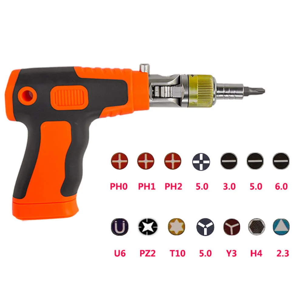 16-in-1/4" Upgraded Ratchet Screwdriver Set With Screwdriver Bits And Bit Holder, Ratchet And Dual-purpose Screwdriver Tools 
16-in-1/4" Upgraded Ratchet Screwdriver Set With Screwdriver Bits And Bit Holder, Ratchet And Dual-purpose Screwdriver Tools
