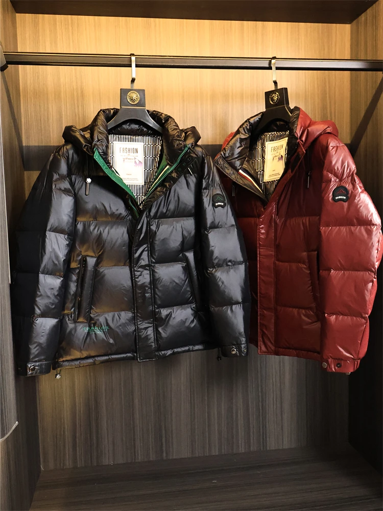 Водонепроницаемый ветрозащитный прочный пуховый мужской джерси с высоким заполнением, пышный открытый кардиган с капюшоном, модный городской молодежный внешний кардиган...
Водонепроницаемый ветрозащитный прочный пуховый мужской джерси с высоким заполнением, пышный открытый кардиган с капюшоном, модный городской молодежный внешний кардиган...