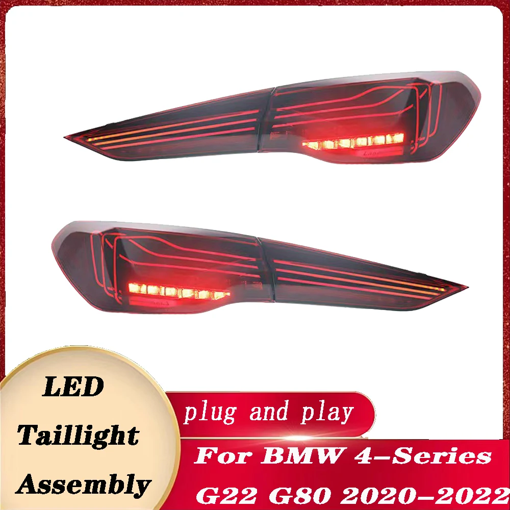 For BMW 4 Series G22 G82 GTS Taillight 420i 430i M440i 2020 -2020 OLED Tail Light Assembly With Rear Brake Lamps Car Accessories
For BMW 4 Series G22 G82 GTS Taillight 420i 430i M440i 2020 -2020 OLED Tail Light Assembly With Rear Brake Lamps Car Accessories