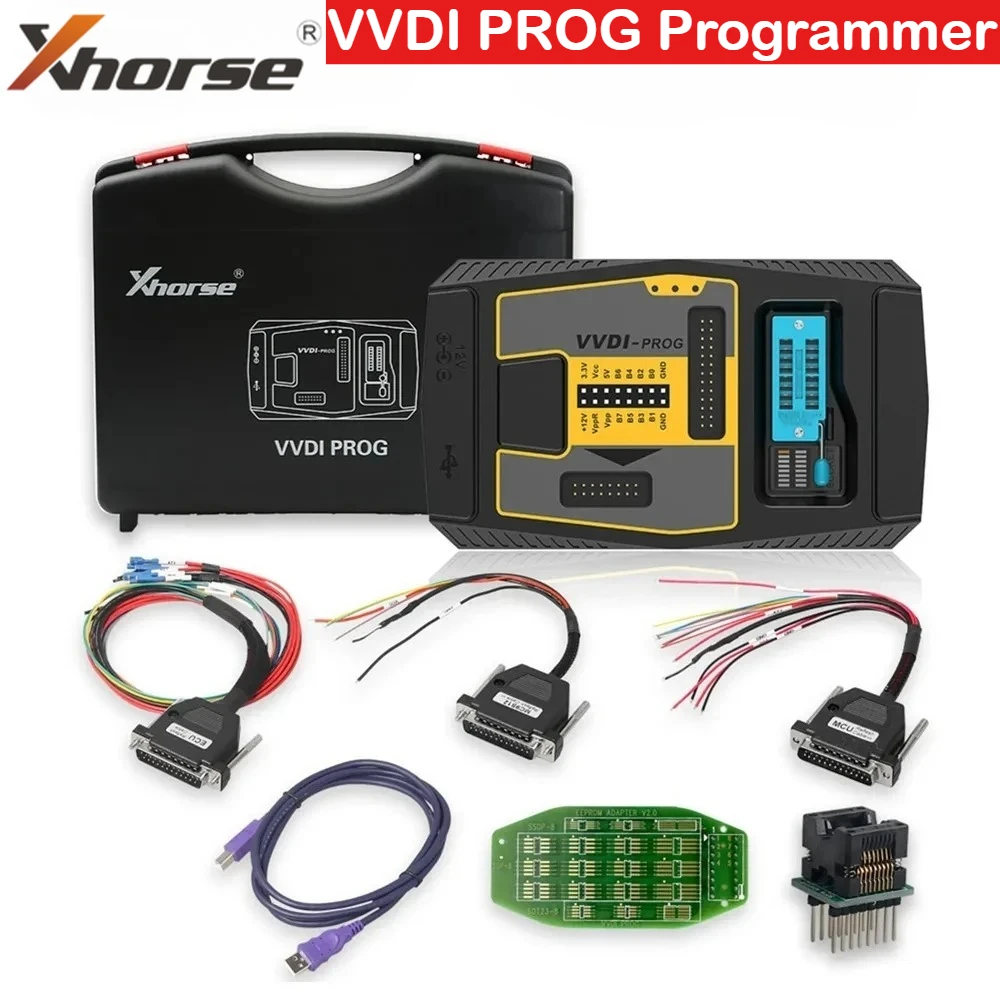 Программатор Xhorse VVDI PROG V5.3.8, многоязычный, для чтения/записи ECU, MCU, IMMO, EEPROM
Программатор Xhorse VVDI PROG V5.3.8, многоязычный, для чтения/записи ECU, MCU, IMMO, EEPROM