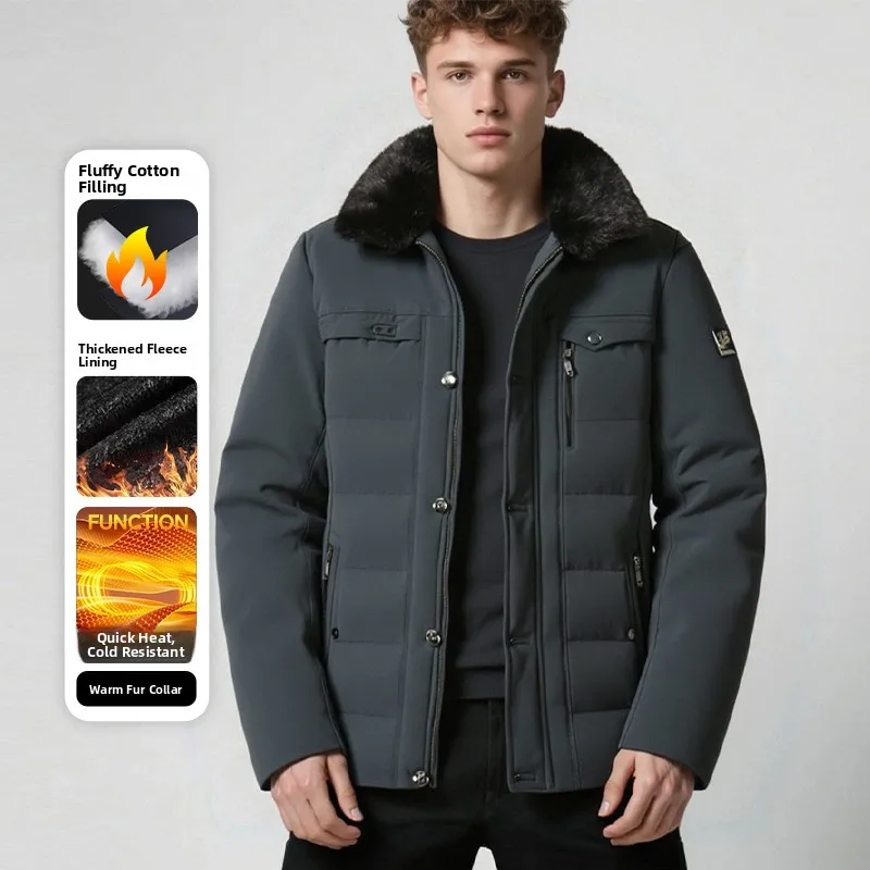 Winter Thiened Fce Lined Casual Long Cotton Jaet Men's Cross-Border 3D Warm Windproof New Sle Busin Gentleman Sta...
Winter Thiened Fce Lined Casual Long Cotton Jaet Men's Cross-Border 3D Warm Windproof New Sle Busin Gentleman Sta...