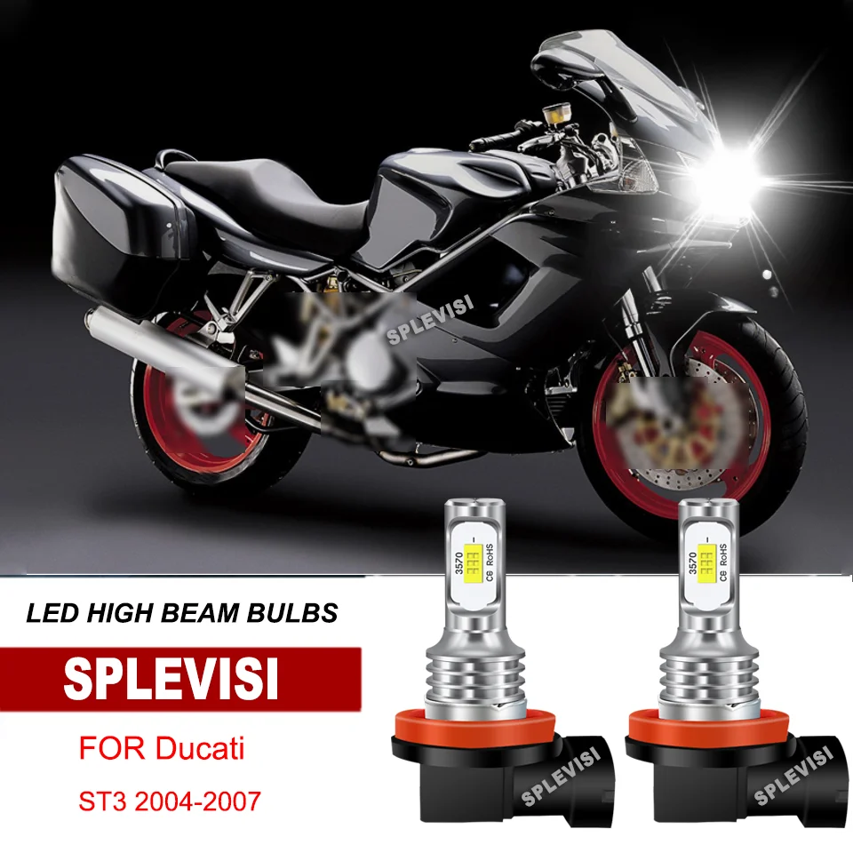 Motorcycle Light H11 H9 LED Headlight High Beam Bulbs Fits For Ducati ST3 2004-2007 ST4S 2004-2005
Motorcycle Light H11 H9 LED Headlight High Beam Bulbs Fits For Ducati ST3 2004-2007 ST4S 2004-2005