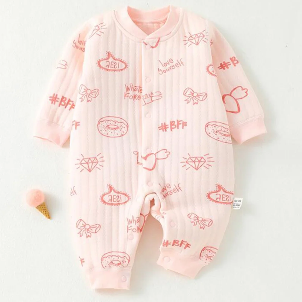 Baby Girl Jumpsuit Long Sleeve Cotton Thicken Warm Autumn Winter Newborn Clothes Infant Boy Romper 11 Colors
Baby Girl Jumpsuit Long Sleeve Cotton Thicken Warm Autumn Winter Newborn Clothes Infant Boy Romper 11 Colors