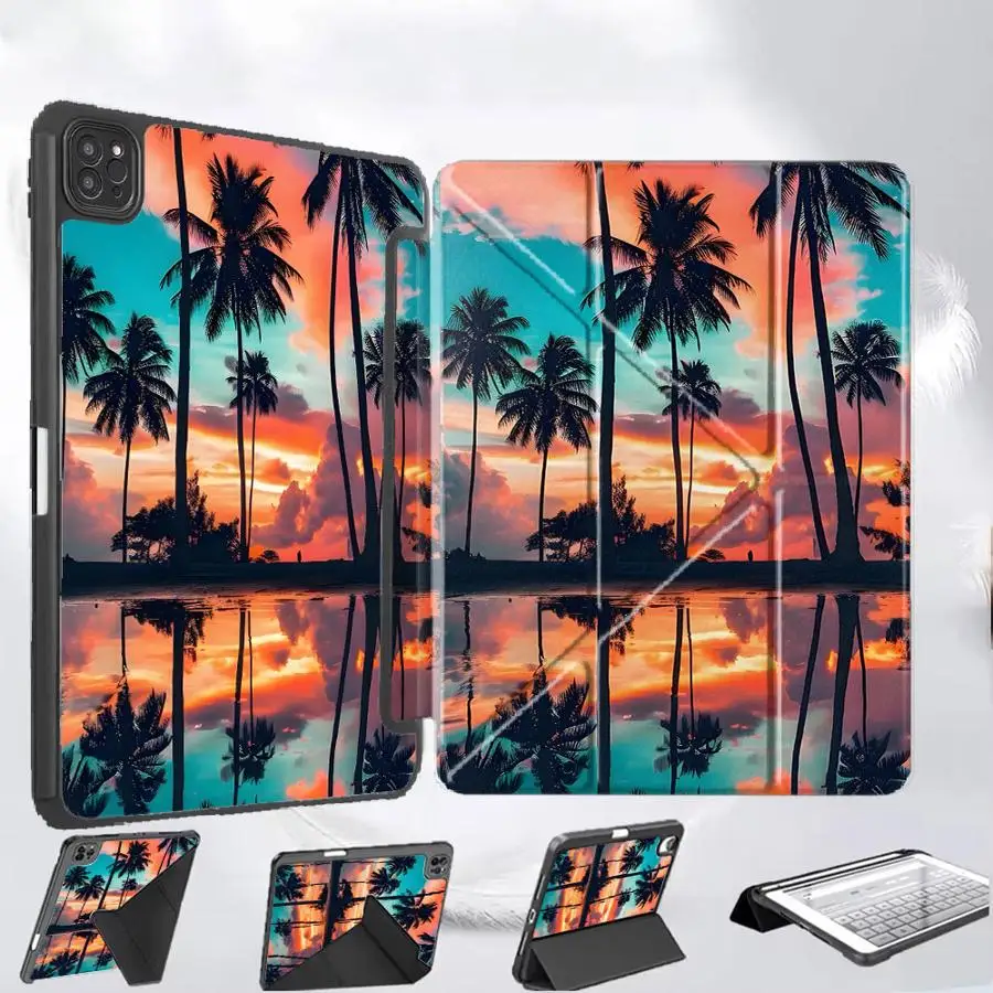 Sunset Coconut Trees Tablet Case For iPad Mini 6 7 Pro 11th 10th 9th 8th 7th 12.9inch Air 4 5 M3 M2 M4 11inch Pro 2025 Holder
Sunset Coconut Trees Tablet Case For iPad Mini 6 7 Pro 11th 10th 9th 8th 7th 12.9inch Air 4 5 M3 M2 M4 11inch Pro 2025 Holder