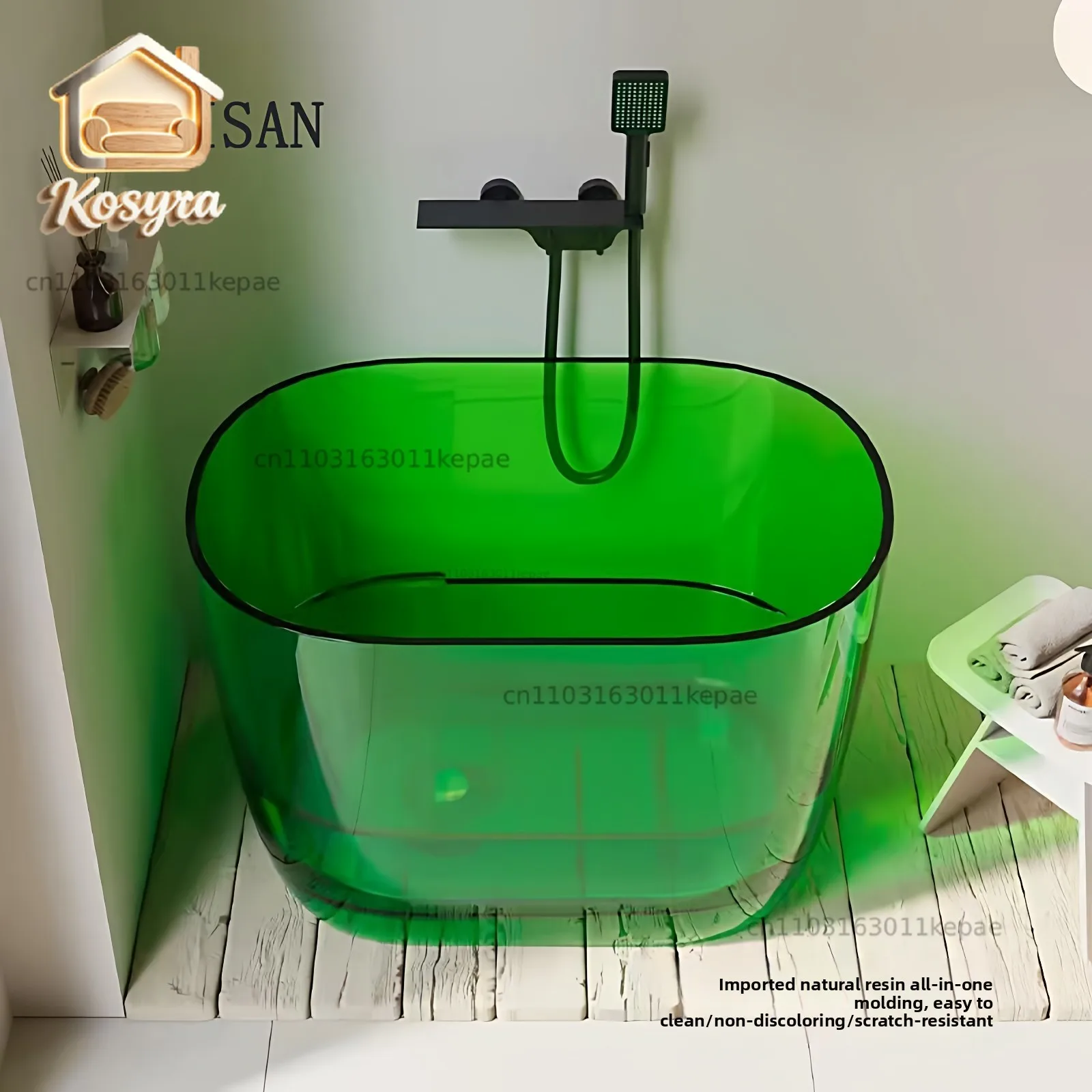 Small bathtub, home use small apartment, mini deep-soak mini bathtub, transparent resin adult sitting one-meter bathtub
Small bathtub, home use small apartment, mini deep-soak mini bathtub, transparent resin adult sitting one-meter bathtub