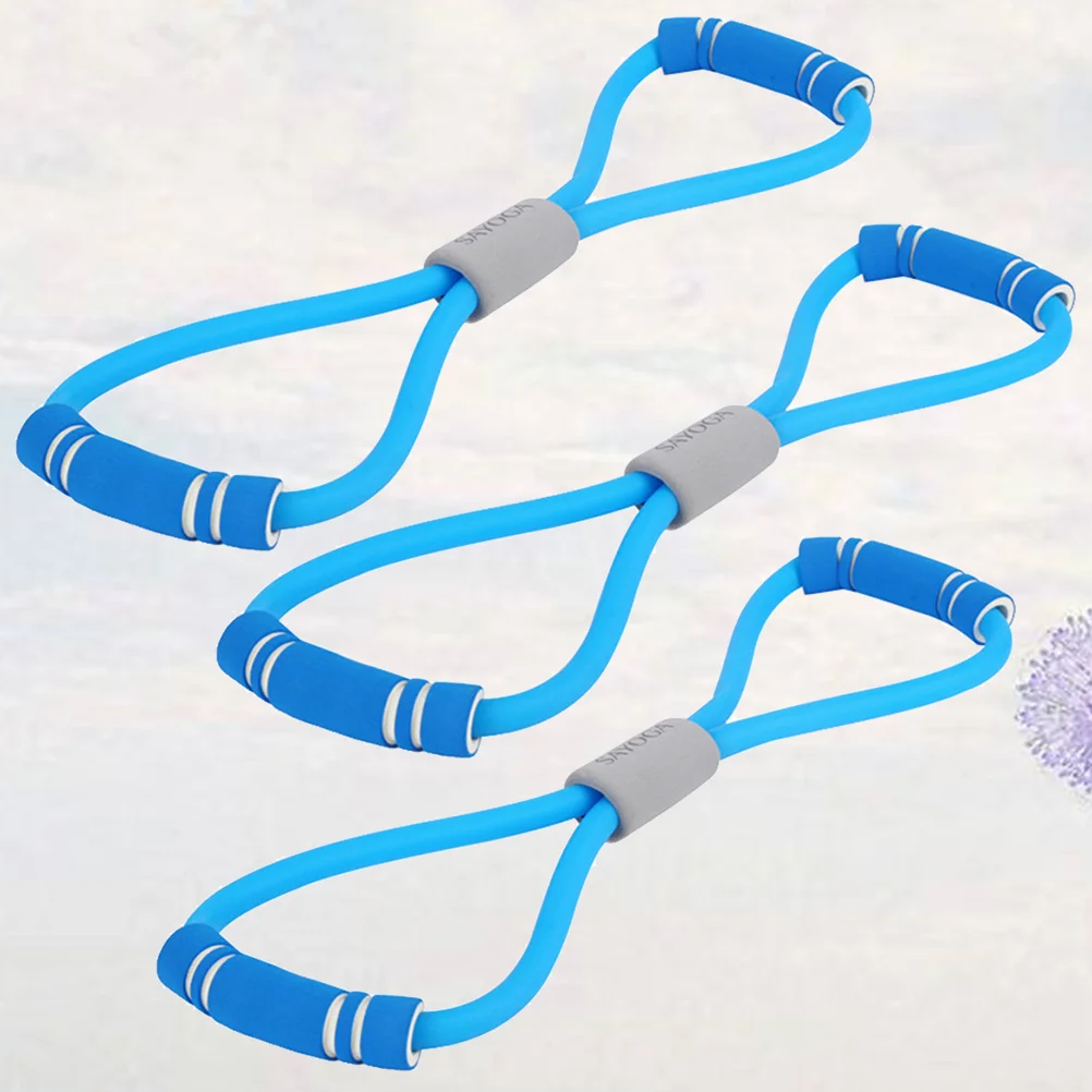 3 Pcs Resistance Bands Set Flat Latex Elastic 8 Shape Legs Exercise Fitness Training Therapy Stretchy Portable Band
3 Pcs Resistance Bands Set Flat Latex Elastic 8 Shape Legs Exercise Fitness Training Therapy Stretchy Portable Band