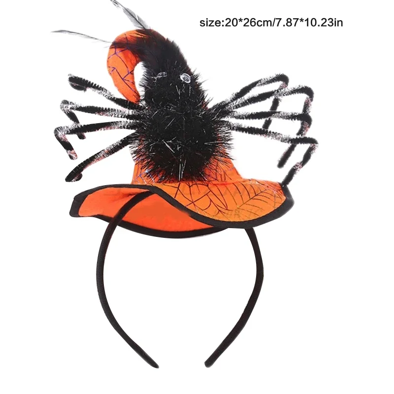 Halloween Witch Hat Hair Hoop Party Headband Decorative Headband Headdress Hair Accessories for Carnival Cosplay R7RF
Halloween Witch Hat Hair Hoop Party Headband Decorative Headband Headdress Hair Accessories for Carnival Cosplay R7RF