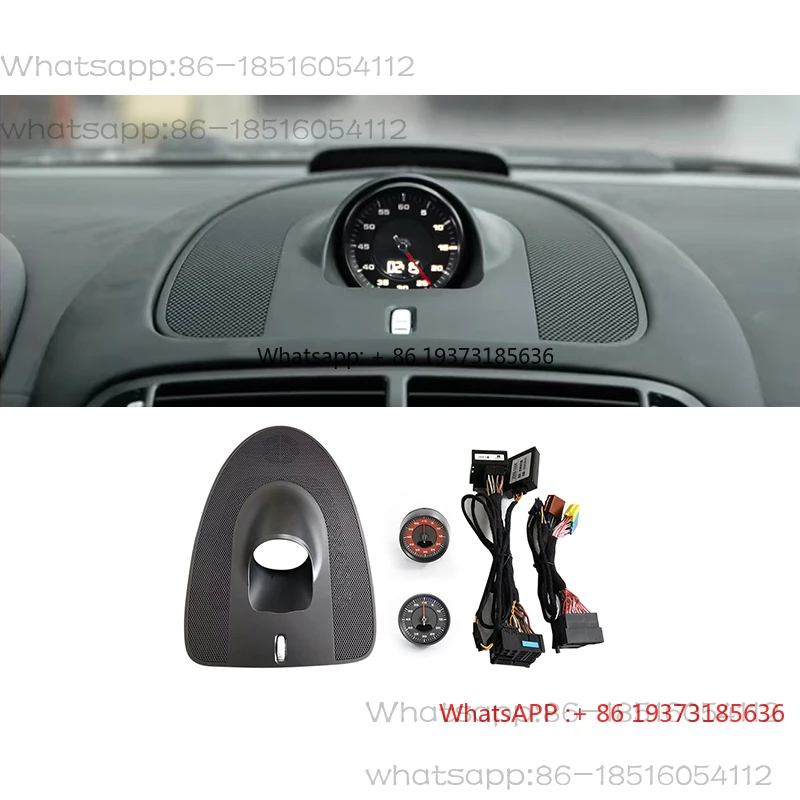 For for Porsche Cayenne 2002-2010 New Condition Speedometer and Stopwatch Console Upgrade Kit Car Modification and Enhancement