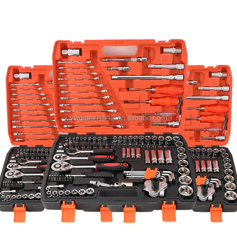 Carbon Steel Manual Tool Kit 121pcs Automotive Mechanical Repair Wrench Set Box Home Socket Set Hand Tools Plastic
Carbon Steel Manual Tool Kit 121pcs Automotive Mechanical Repair Wrench Set Box Home Socket Set Hand Tools Plastic