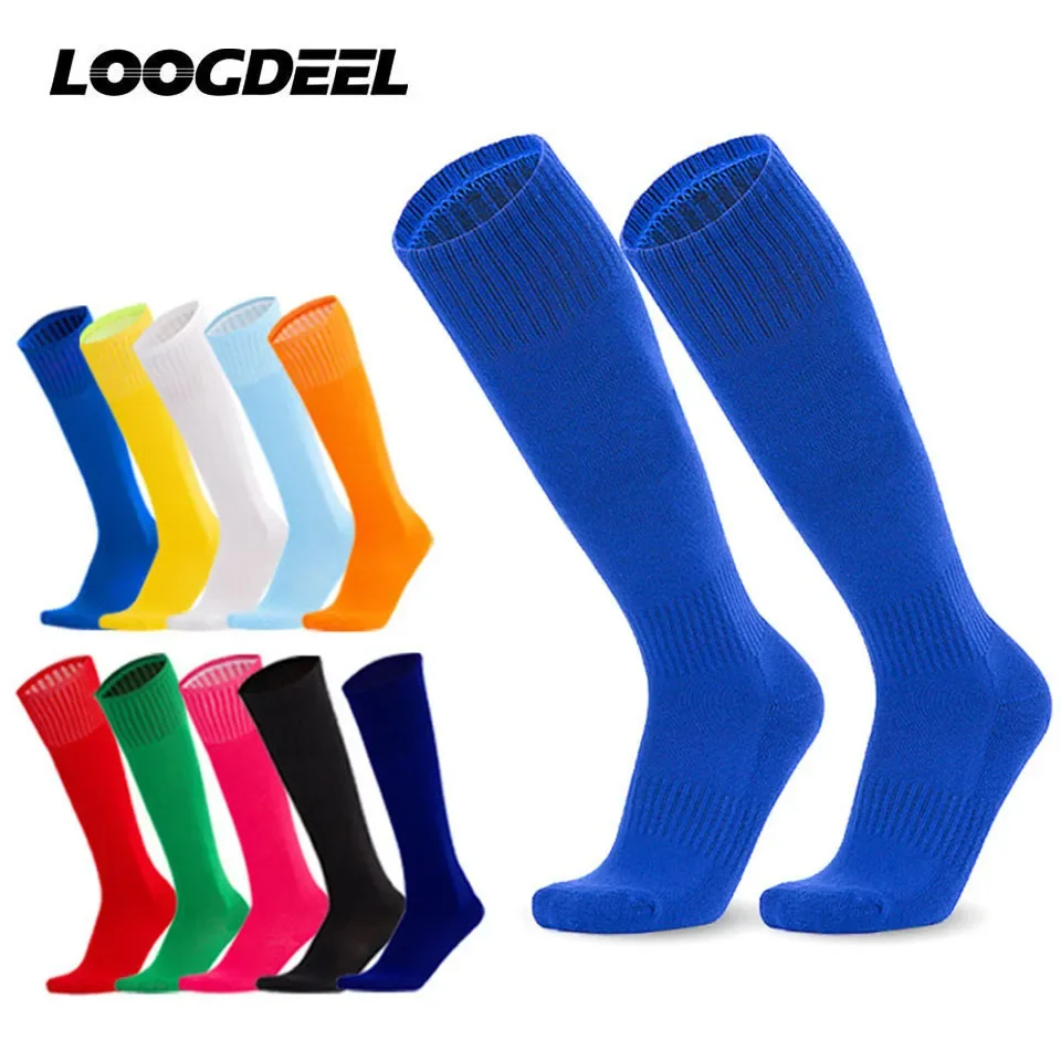 Loogdeel Football Sports Socks Long Knee Cotton Solid Color Kids Legging Stockings Soccer Baseball Ankle Adults Children Socks
Loogdeel Football Sports Socks Long Knee Cotton Solid Color Kids Legging Stockings Soccer Baseball Ankle Adults Children Socks