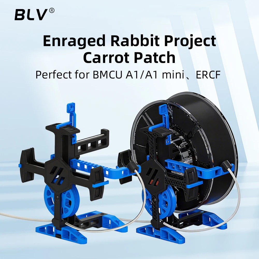 BLV ® Enraged Rabbit Project Carrot Patch со встроенной функцией буфера, идеально подходит для держателей филамента 3D-принтеров AMS BMCU A1/A1 mini ERCF
BLV ® Enraged Rabbit Project Carrot Patch со встроенной функцией буфера, идеально подходит для держателей филамента 3D-принтеров AMS BMCU A1/A1 mini ERCF