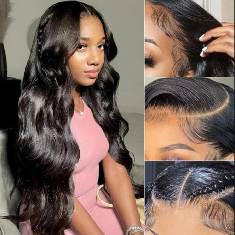 360 Transparent Lace Body Wave Wigs Human Hair for Black Women Body Wave 180% Density
360 Transparent Lace Body Wave Wigs Human Hair for Black Women Body Wave 180% Density