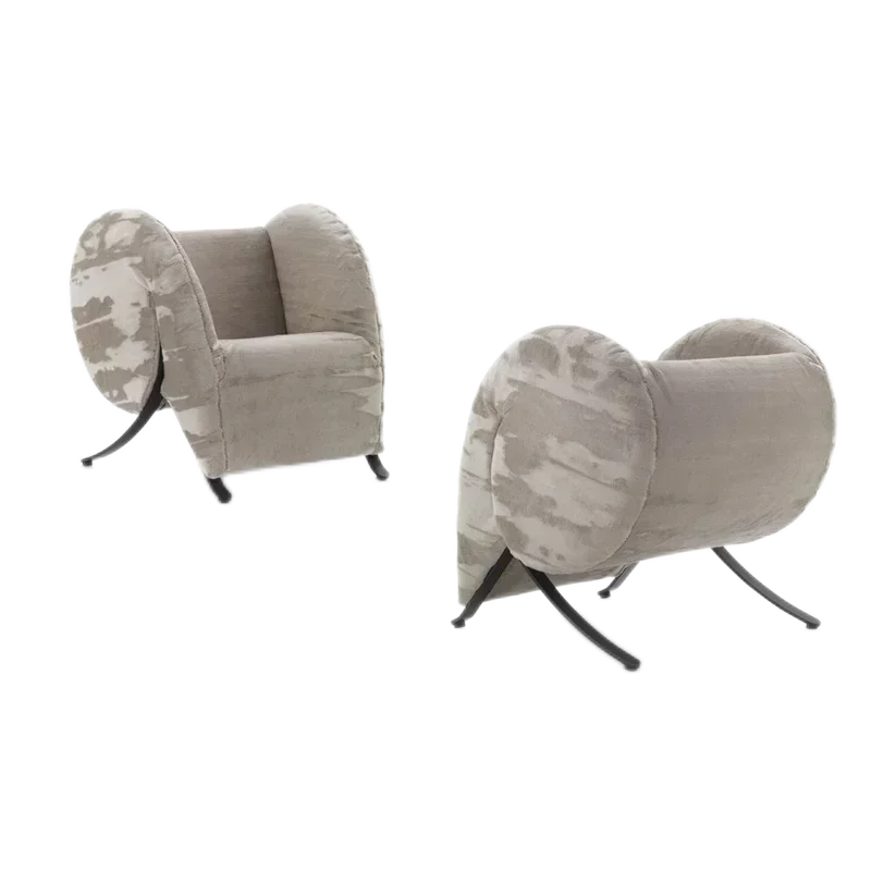 Современное минималистичное дизайнерское кресло-реклайнер Comma Creative Leisure Chair
Современное минималистичное дизайнерское кресло-реклайнер Comma Creative Leisure Chair