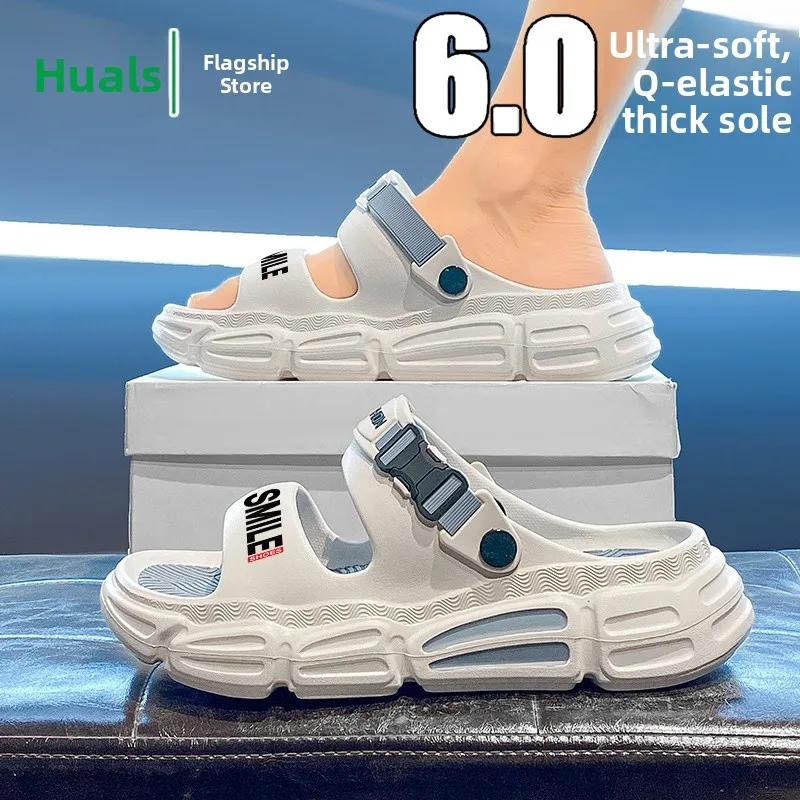 Men's Summer Outdoor Sports Sandals Anti-Slip Soft Bottom Sensation Driving Beach Slippers Two-Way Use Indoor Outdoor
Men's Summer Outdoor Sports Sandals Anti-Slip Soft Bottom Sensation Driving Beach Slippers Two-Way Use Indoor Outdoor