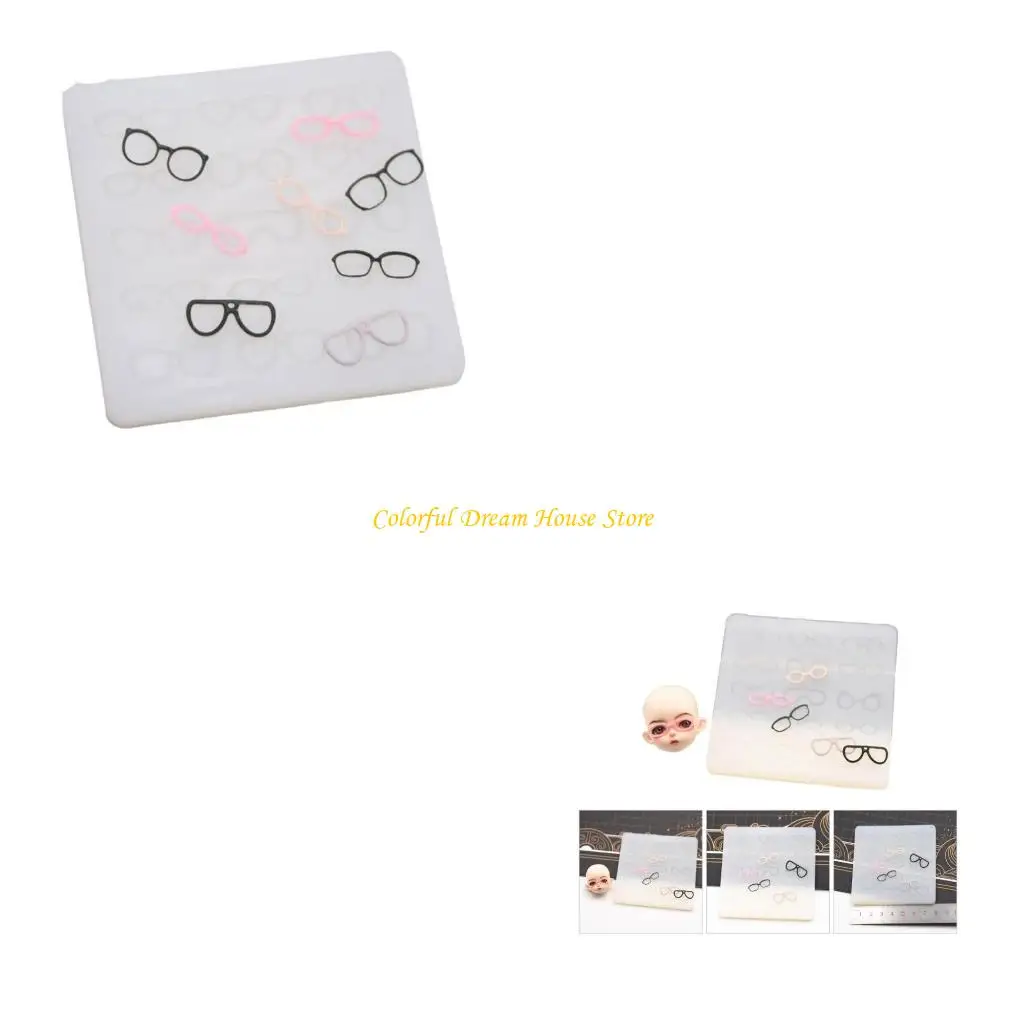 DIY Silicone Eyeglass Frame Mold for Clay Doll Face Flexible Silicone Eyeglass Frame Mould Pottery Clay Crafts Decor
DIY Silicone Eyeglass Frame Mold for Clay Doll Face Flexible Silicone Eyeglass Frame Mould Pottery Clay Crafts Decor