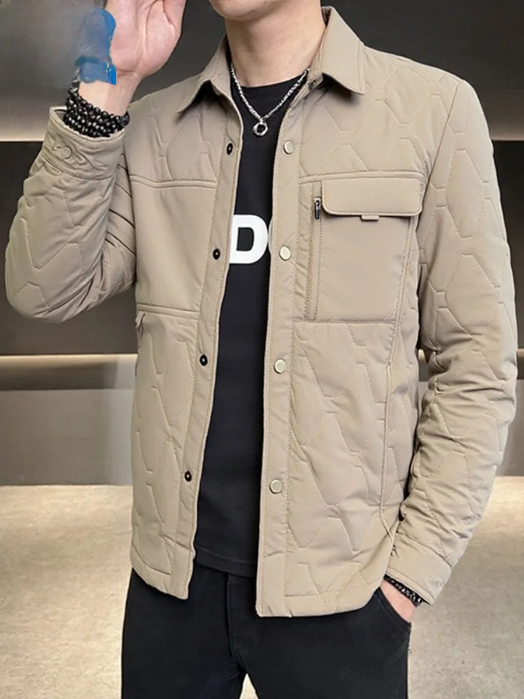 Paul Men's Winter Cotton Jaet Thin Warm down Casual Sports Coat Youthful Polyester Filling Long Sve Zipper Closure
Paul Men's Winter Cotton Jaet Thin Warm down Casual Sports Coat Youthful Polyester Filling Long Sve Zipper Closure