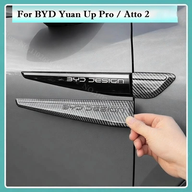 For BYD Yuan Up Pro Atto2 2024 2025 2026 Car Body Fender Side Label Body Sticker Carbon Fiber Pattern ABS Frame Exterior Decor
For BYD Yuan Up Pro Atto2 2024 2025 2026 Car Body Fender Side Label Body Sticker Carbon Fiber Pattern ABS Frame Exterior Decor