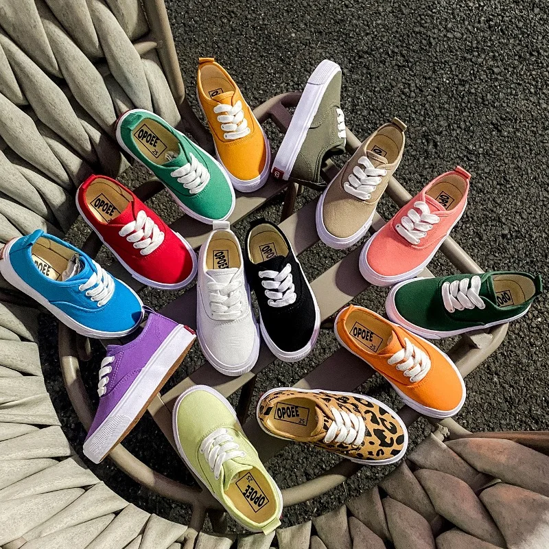 Summer Slip-On Children Low-Top Skate Shoe Casual Canvas Sneakers Kids Cloth Student Shoe Boy Girl Soft-Soled Vulcanized Sneaker
Summer Slip-On Children Low-Top Skate Shoe Casual Canvas Sneakers Kids Cloth Student Shoe Boy Girl Soft-Soled Vulcanized Sneaker