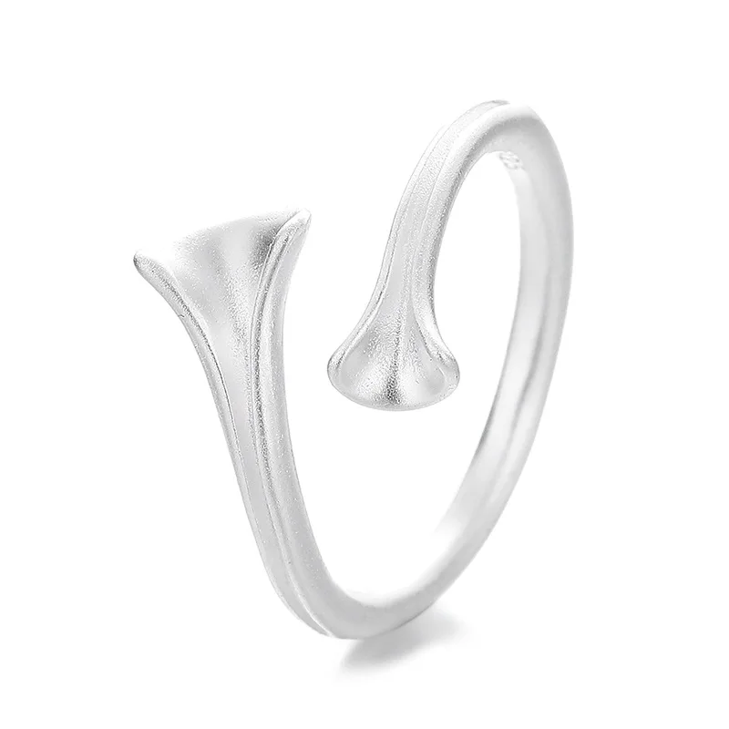 S925 sterling silver jewelry ins style apricot leaf ring adjustable simple and fashionable versatile women's ring
S925 sterling silver jewelry ins style apricot leaf ring adjustable simple and fashionable versatile women's ring