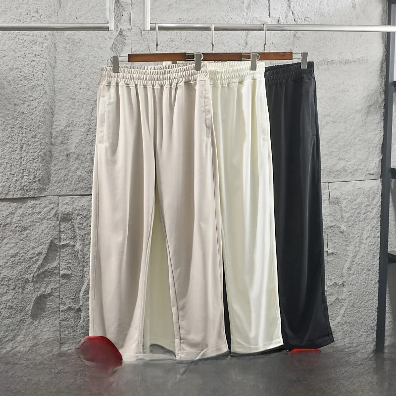 Elastic Comfortable Men's Spring Summer Lightweight Breathable Quick Dry Color Casual Pants Straight Leg Elastic Waist
Elastic Comfortable Men's Spring Summer Lightweight Breathable Quick Dry Color Casual Pants Straight Leg Elastic Waist