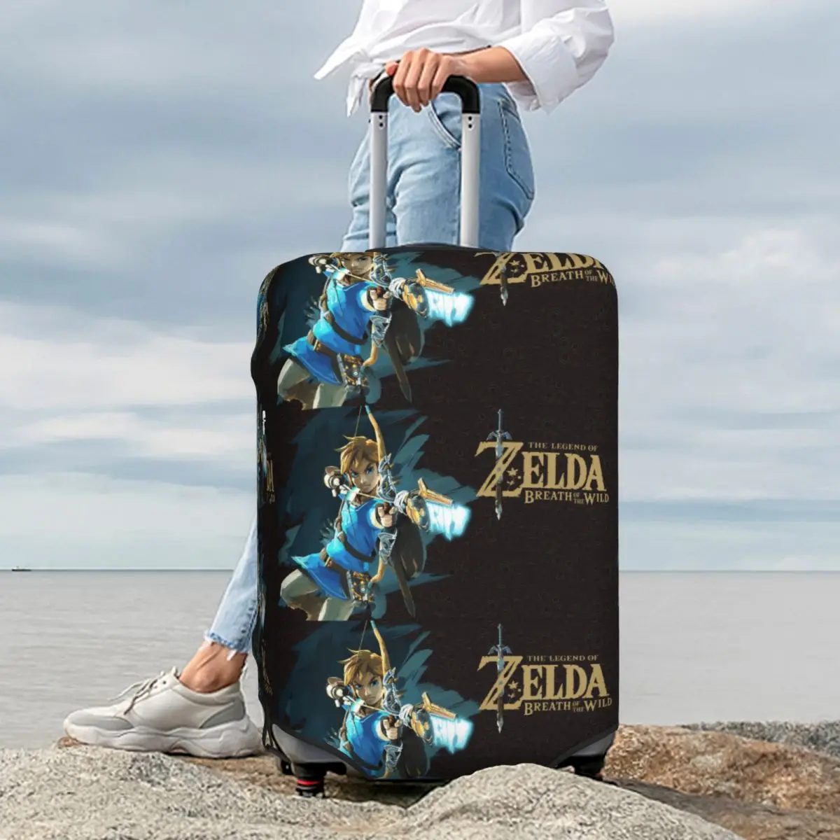 The Legend Of Zeldas Suitcase Cover Protection Elastic Travel Luggage Protector Covers for 18-32 Inch
The Legend Of Zeldas Suitcase Cover Protection Elastic Travel Luggage Protector Covers for 18-32 Inch