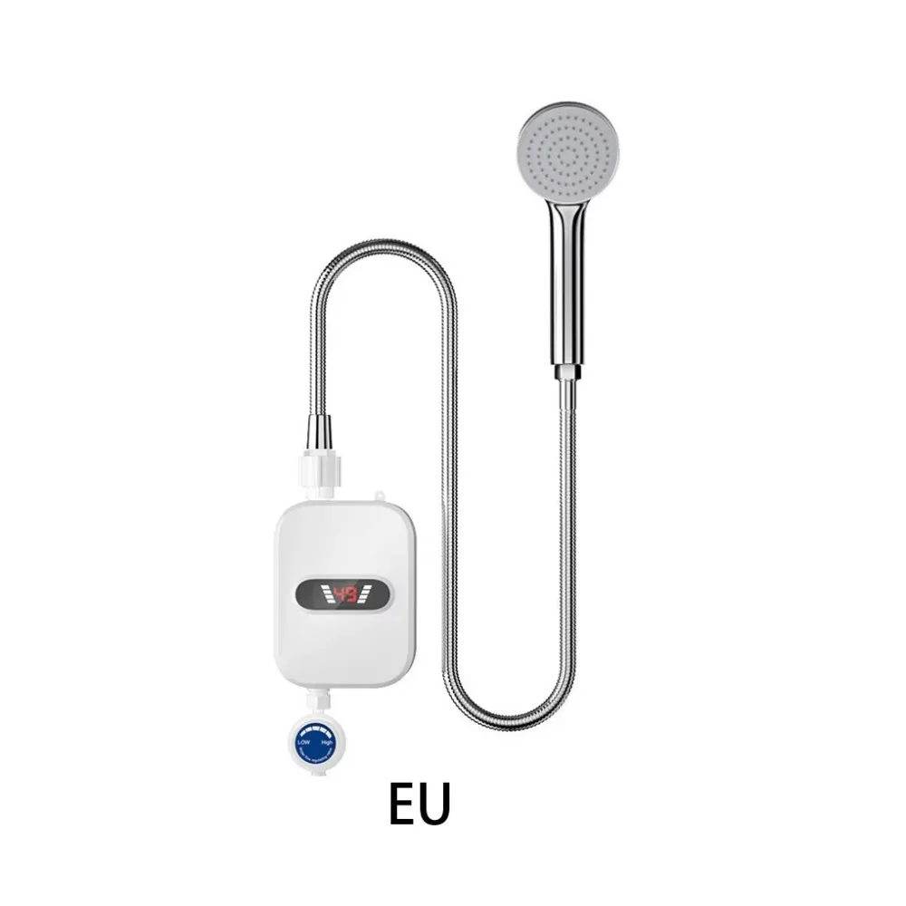 LCD Temperature Display Instant Electric Water Heater Quick Heating 3500 W Power Electric Shower Heater Fast Heating Mini Size
LCD Temperature Display Instant Electric Water Heater Quick Heating 3500 W Power Electric Shower Heater Fast Heating Mini Size