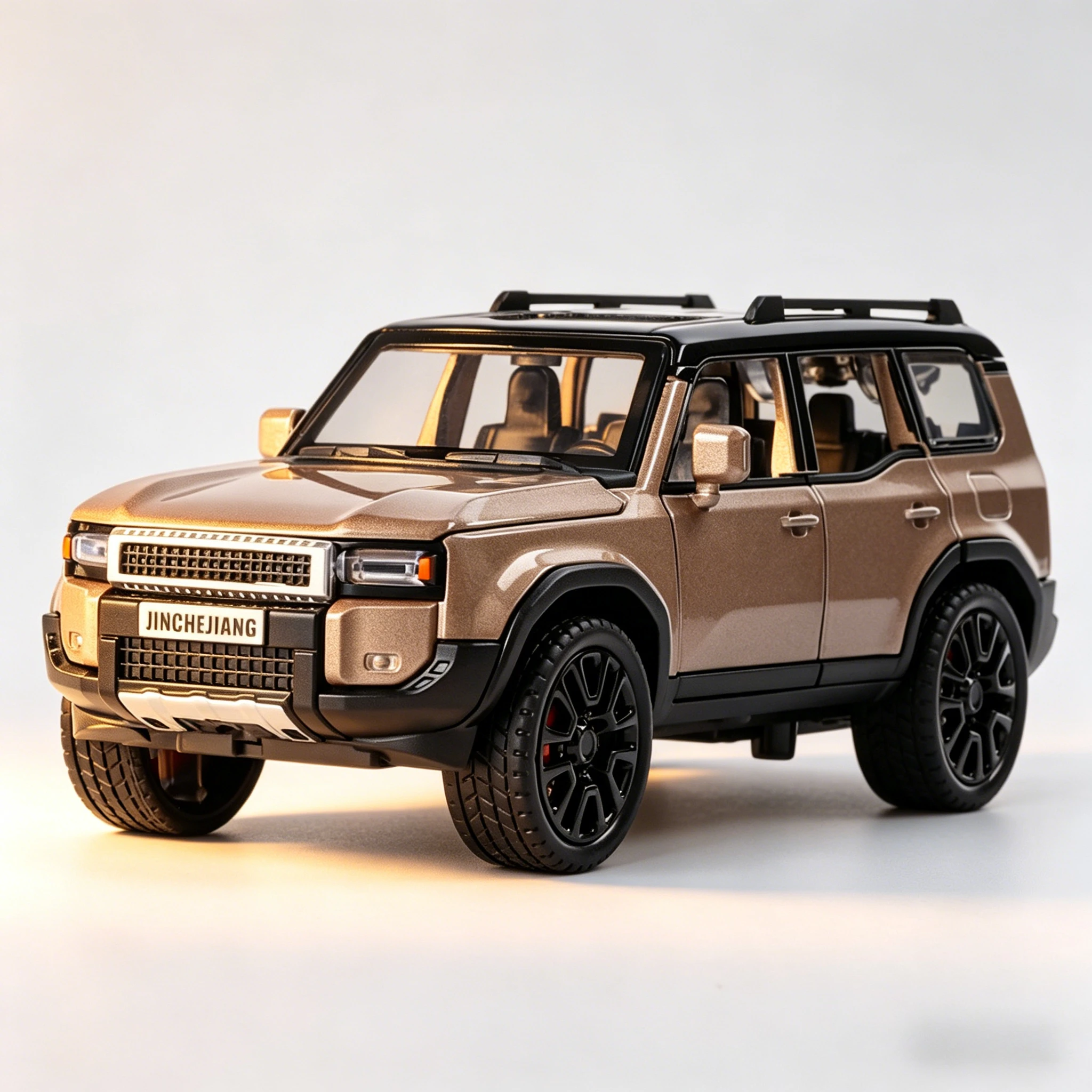1:32 Prado SUV Car Model Toys Alloy Die-casting Pull Back 6 Doors Opened Sound Light Off-road Vehicle Gifts for Kids Collection
1:32 Prado SUV Car Model Toys Alloy Die-casting Pull Back 6 Doors Opened Sound Light Off-road Vehicle Gifts for Kids Collection