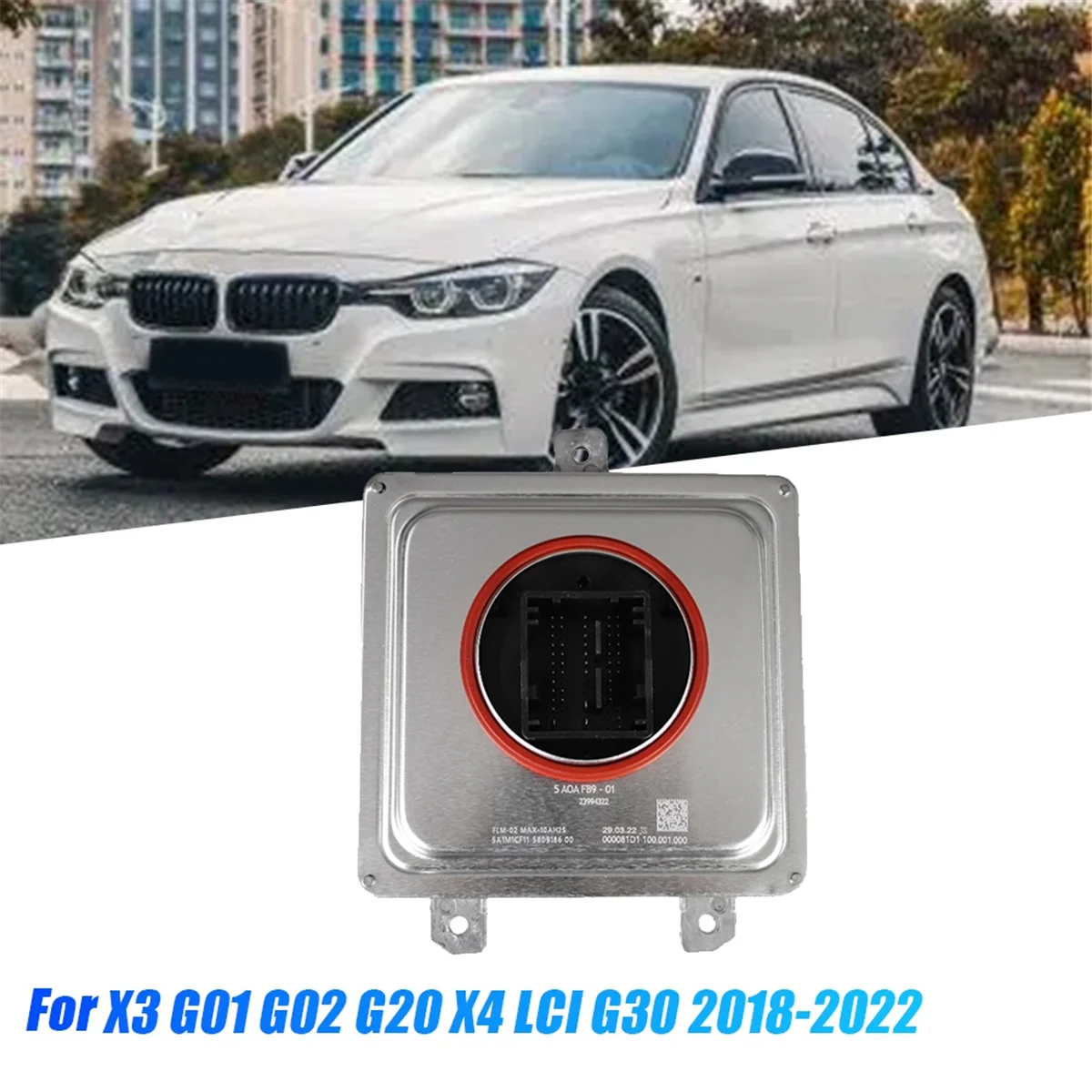 Автомобильный светодиодный блок управления электроники 6311-5A0A-FB9 для BMW X3 G01 G02 X4 LCI G30, модуль балласта ксеноновых фар — L48A
Автомобильный светодиодный блок управления электроники 6311-5A0A-FB9 для BMW X3 G01 G02 X4 LCI G30, модуль балласта ксеноновых фар — L48A