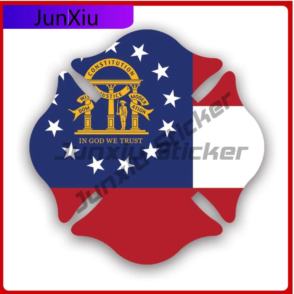 Georgia State Maltese Cross Shaped Sticker Creative Decals Uv Protected Fighter Dept First Responder Symbol Of Protection State
Georgia State Maltese Cross Shaped Sticker Creative Decals Uv Protected Fighter Dept First Responder Symbol Of Protection State