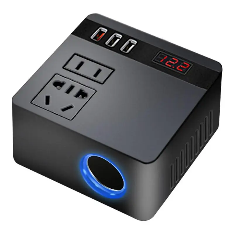 Инверторное зарядное устройство 150 Вт автомобильный инвертор с 2 USB портами 12 В 24 В до 220 В конвертер для воздушного компрессора ноутбуков Адаптер
Инверторное зарядное устройство 150 Вт автомобильный инвертор с 2 USB портами 12 В 24 В до 220 В конвертер для воздушного компрессора ноутбуков Адаптер