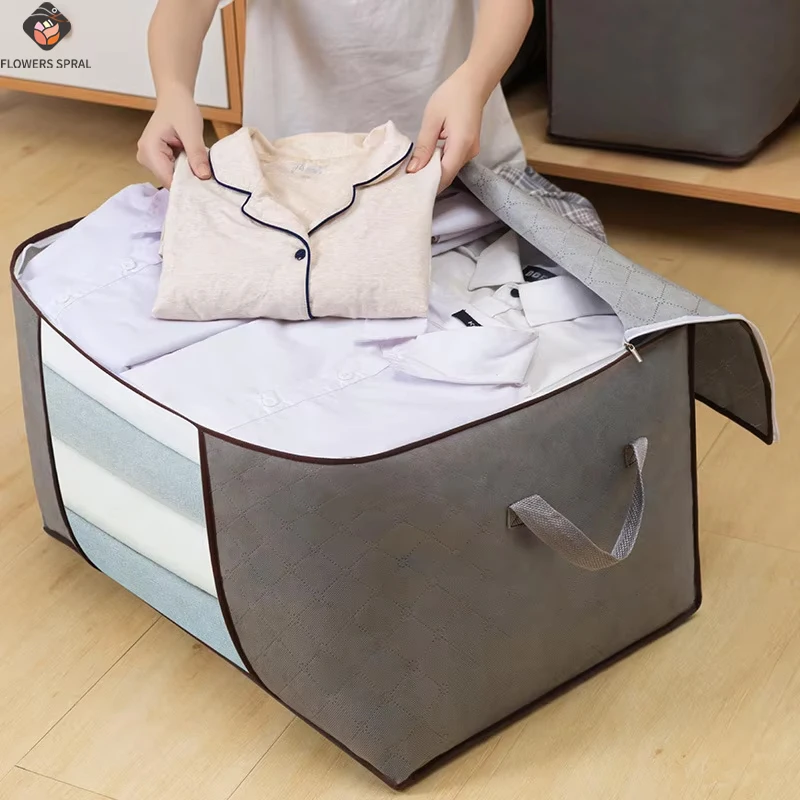 Foldable Non-Woven Storage Bag, Large Capacity Dust-Proof Storage Bag With Visible Window, Suitable For Wardrobes And Bedrooms
Foldable Non-Woven Storage Bag, Large Capacity Dust-Proof Storage Bag With Visible Window, Suitable For Wardrobes And Bedrooms