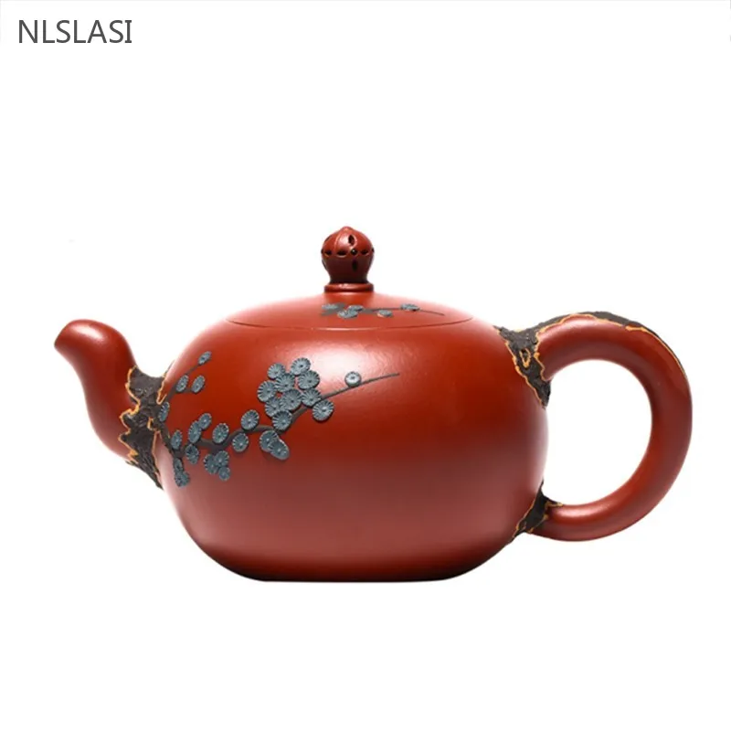 Классический чайный горшок Dahongpao из фиолетовой глины, 230 мл, Индивидуальный фильтр, красивый чайник китайского исинского Zisha, чайные принадлежности для чайной церемонии
Классический чайный горшок Dahongpao из фиолетовой глины, 230 мл, Индивидуальный фильтр, красивый чайник китайского исинского Zisha, чайные принадлежности для чайной церемонии