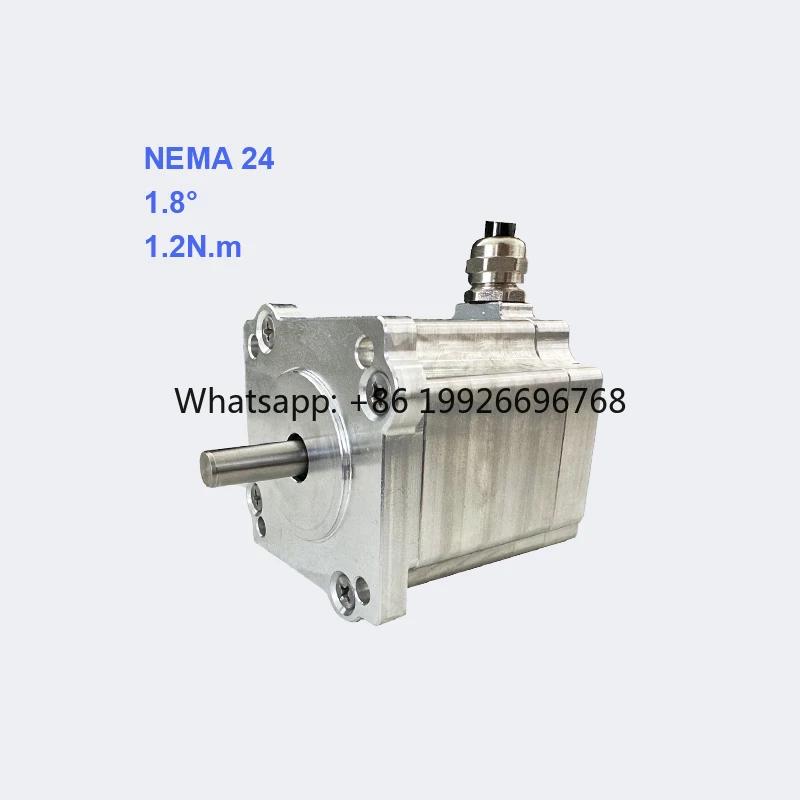 PrimoPal IP68 Stepping Motor 60*60mm 1.2N.m Dustproof Waterproof NEMA24 Hybrid Stepper Motor for Industrial
PrimoPal IP68 Stepping Motor 60*60mm 1.2N.m Dustproof Waterproof NEMA24 Hybrid Stepper Motor for Industrial